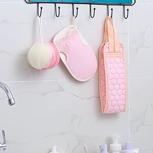 สุดคุ้ม! เซ็ตอุปกรณ์ขัดผิว 3ชิ้น ชุดอุปกรณ์อาบน้ำ พร้อมถุง ใยขัดตัว ที่ขัดหลัง ถุงมือขัดผิว