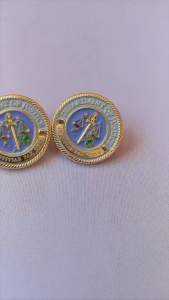 High Quality DILG Badge 3D Metal Brooch HUKBONG KATIHAN NG Pin