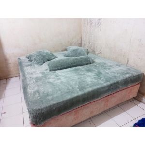 SEPRAI BULU RASFUR LEMBUT 1SET PLUS SARBAN SARGUL