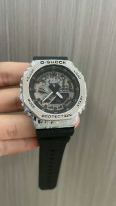 (Ready Stock Free Shipping) jam tangan lelaki G Shock Watch GA2100 Men Sport Watch Dual Time Display jam tangan lelaki waterproof original World Time LED Auto Light Men Formal Casual Watches GM-2100GC-1A