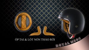 Nón Bảo Hiểm 3 4 Royal M20C Chính Hãng Nhiều Màu Sắc Phù Hợp Cả Nam Và Nữ Lót Nón Tháo Rời Dễ Vệ Sinh Bảo Hành 1 Năm