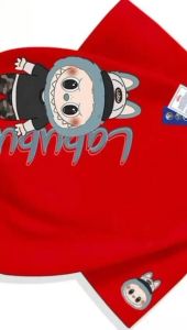 Baju Kaos Motif Labubu Lengan Pendek & Bahan Babyterry Berkualitas