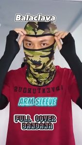 UV Protect Ice Cool Bandana Mask Buff Headgear Cycling Outdoor Sport Topeng Motor Motosikal Bike Neck Scarf Muka Topeng