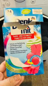 Giấy hút màu và chống phai màu quần áo Denkmit HÀNG CHUẨN ĐỨC