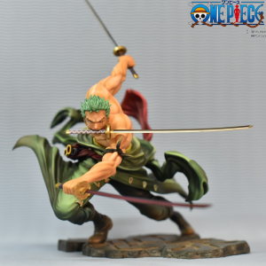 Bandai | New 10cm One Piece Anime Figure GK Roronoa Zoro PVC Action Figure Collection Model Doll Toy Gift Decoration