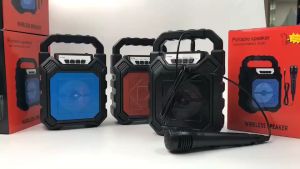**READY STOCK**Mini Speaker Bluetooth Speaker Bass Speaker Mini Speaker Karaoke Speaker Portable Speaker With Mic