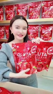 โปร3แถม3 T GLUTA คอลลาเจน ผิวเปิดไฟ ที กลูต้า บำรุงผิวกระจ่างใส ริ้วรอย สูตรเร่งขาว ( 1 ห่อ 30 ซอง )