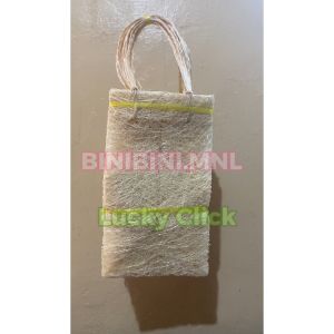 ABACA GIFT BAG 4x4x7 | 3X3X5 (Inches) | 10 pcs Sinimay