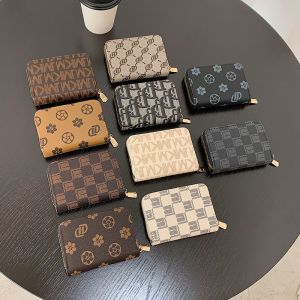 JIFANPAUL | Compact High-Capacity Womens Card Holder with Zipper and Multiple Card Slots