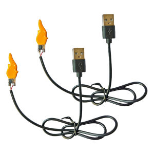 Portable Vintage Flame Fairy Lights USB 5V for Holiday Party and Event Lighting