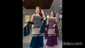 DULHAN ZARIFA SHARARA WITH EMBROIDERY SIZE S TO 3XL code EE pic50