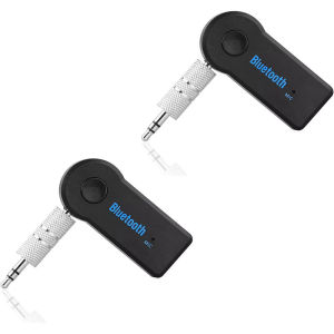 1-6pcs Portable Wireless Bluetooth-compatible Receiver 3.5mm Phone AUX Audio MP3 Car Stereo Music Receiver Adapter
