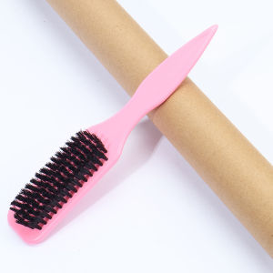 Slick Back Hair Brush for Sleek Ponytail Bun & Smoothing Baby Hairs Flyaways Edge Control - Backcombing & Teasing