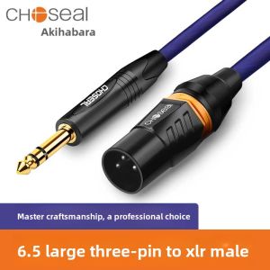 Choseal | 6.5mm to XLR Male 3-Pin Audio Cable TRS Balanced Line