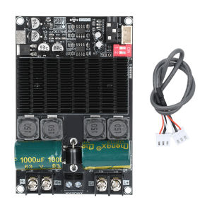 DC 10-30V ZK-2001 Pure โพสต์เครื่องขยายเสียง TPA3221 Dual Channel 100W + 100W Bridge Mono 200W