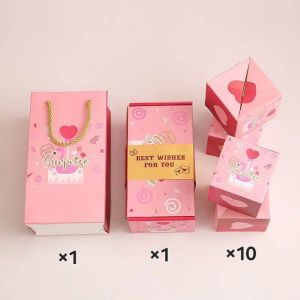 Bướm Suprise dùng trang trí hộp quà gây bất ngờ