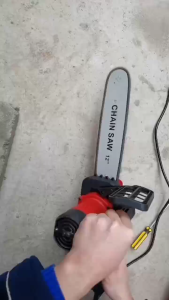 Electric Chainsaw 12 inches Corded Chainsaw Corded Electric Chainsaw for Tree Wood Cutting