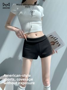 Miiow | High Waist Slim Fit Short Shorts Womens Summer Thin High Waist Bodycon Hot Girl Pants Cat Woman American Style Spicy Lady