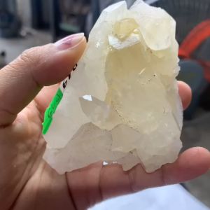 chùm thạch anh pha lê trắng tự nhiên nguyên sinh đá Việt P19