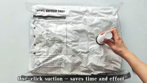 Vacuum Bag Vacuum Sealer Bag Resealable Vacuum Storage Bag Plastic Vacuum Bag For Clothes With Electric Pump Vacuum Bag
