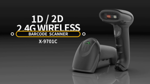 GTCODESTAR X-9701C Handheld Barcode Reader Wireless 2.4G Barcode Scanner for Mobile E-payment Wireless Qr code Reader