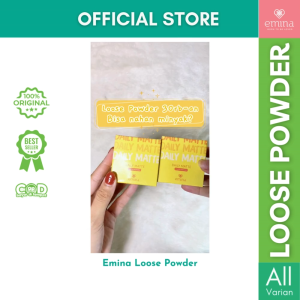Emina Daily Matte Loose Powder 20 g Bedak Tabur Ringan Hasil Matte Oil Control