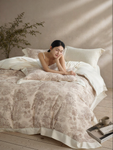 Mercury | Four Seasons 60-Thread Linen Cotton Satin Four-Piece Set