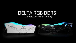 Ram PC TEAM GROUP T-Force Delta Black RGB/ Delta White RGB DDR5 6000Mhz - Hàng Chính Hãng