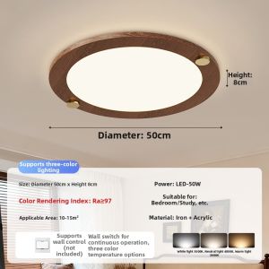 FANZHEN | Minimalist Round Full Spectrum Eye Protection Ceiling Light
