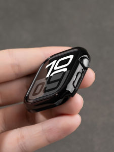 Ultra-Thin Protective Case for Apple Watch S7 S8 S9 S10 Series Hollow out Frame Half Cover Scratches Resistant Drop Proof