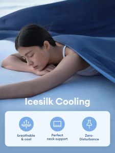 aTOUR PLANET | Deep Sleep Cool Icy Silk Machine Washable Summer Quilt