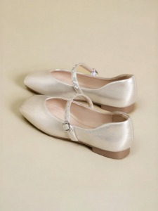Josiny | Stylish Summer Soft-soled Mom Shoes French Check Mary Jane
