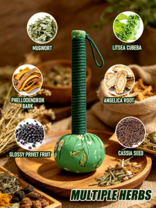 Herbal Health Wormwood Massage Hammer for Fatigue Relief Cervical Spine & Waist Support Massage Percussion