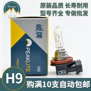 Super Bright Car Lamp Bulb H9 12V65W Integrated Light for JEEP Skyward Serenity Bluebird Loulan Far Light Halogen Lamp