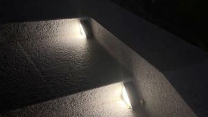 Đèn LED Năng Lượng Mặt Trời Hình Tam Giác 22/24 Đèn LED Chống Nước Ngoài Trời Sân Vườn Lối Đi Cầu Thang Chân Đèn Art Deco Cảnh Quan Ban Công Sân Trong