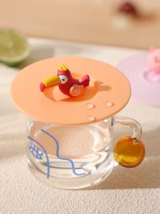 Food-grade Silicone Dustproof Heat-resistant Cup Lid