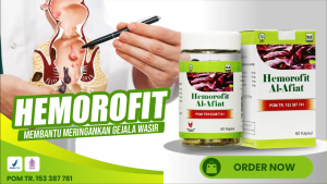 Hemorofit Kapsul Alafiat – Herbal Alami untuk Wasir & Ambeien 60 Kapsul