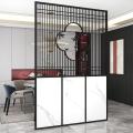 Restaurant Booth Partition Iron Screen Restaurant Hot Pot Barbecue Dining Teahouse Shop Private Room Box Fence Partition Direct Sales. 