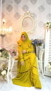 Syakira Syari Set Hijab Panjang Full Puring Hias Payet Mutiara Gamis Pesta Kondangan Simple Wanita Dewasa Kekinian Mewah Elegan Terbaru 2025 Dress Lebaran Ibu Ibu Seragaman Pengajian Modern Viral Jumbo Model Baru