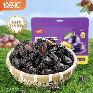 YueBaiHui Prunes Snacks Bagged No Added Acid Sweet Office Leisure Food Pregnant Women Craving Relief Chinese Traditional Candy