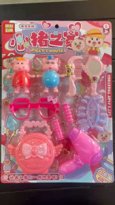 🐷✨ Bộ Đồ Chơi Thời Trang Piggys House – Bé Tập Làm Đẹp Cùng Heo Con