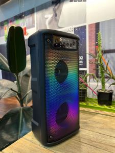 3x2 ลำโพงบลูทูธ KTS-1711 ดอกช่องระหว่าง รุ่นเปิดปิด-ปิด ปรับเบส-เปิด-ปิด ไฟได้ มี AUX/USB/TF และเสียบไมค์ได้ สวยมาก