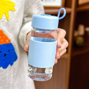 Mini Portable Glass Cup High Borosilicate Office Ladies Pocket Cup Summer Water Bottle Small Size Carry-On Cup Transparent