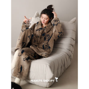 BEIYAN | Warm Plush Coralc Fleece Pajamas Set