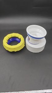 Seal Gasket Closet Duduk 90-110mm Karet Kloset Duduk Toto Toilet Flange Ring Dengan Backflow Valve
