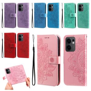 Magnetic Leather Wallet Flip Case for OPPO Reno 4 5 6 7 7Z 8 8T 10 11 11F 12 12F 13 13F 14 14F Lite Pro Plus 4G 5G Phone Cover