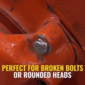 14PCS Impact Nut and Bolt Extractor Socket Set Damage Rust Screw Bolt Nut Remover Tools with 3/8-inch Drive Compact Set