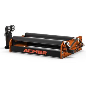 ACMER | ACMER M2 Rotary Module 4-138mm Diameter Working Range Laser Y-Axis Rotary Roller Surface Engraving for Laser Engraving Machines