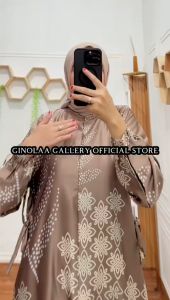 GAMIS TERBARU | GAMIS SILK PREMIUM | BUSUI FRIENDLY | MOTIF PADI