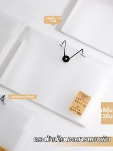 NEJA LIFE | Transparent Multilayer File Folder A4